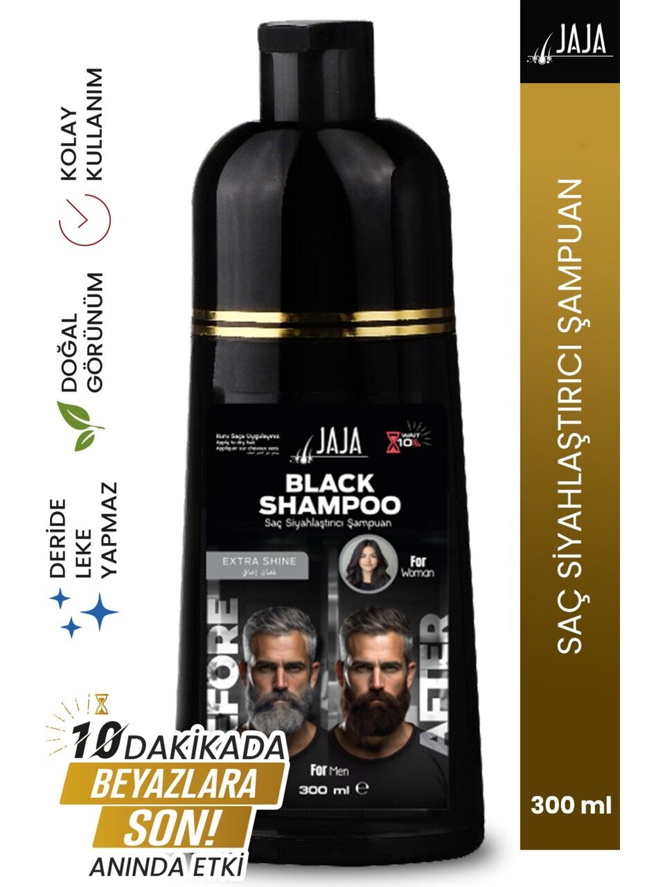 Jaja Şampuan 300 ml Black