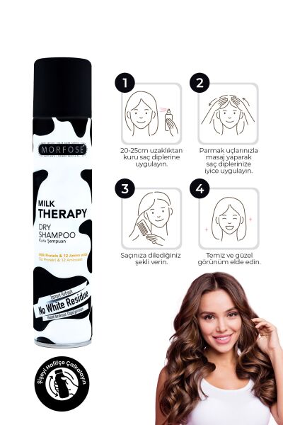 Morfose Milk Therapy Kuru Şampuan 200 ml