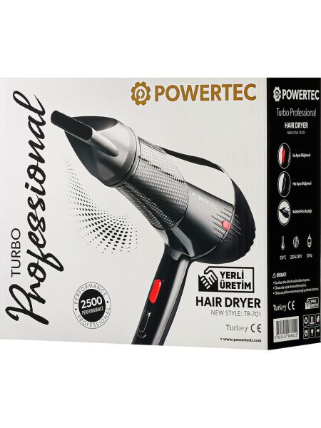 Powertec TR-701 Fön Makinesi