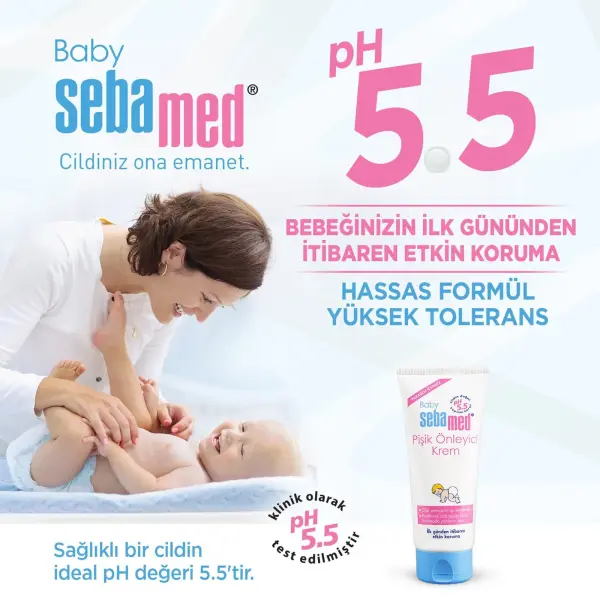 Sebamed Bebek Pişik Kremi 100 ml