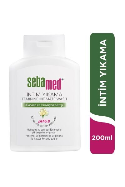 Sebamed İntim Menapoz Likit - Genital Bölge Temizleyici 200 ml