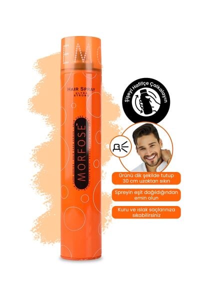 Morfose Ultra Strong Saç Spreyi 400 ml