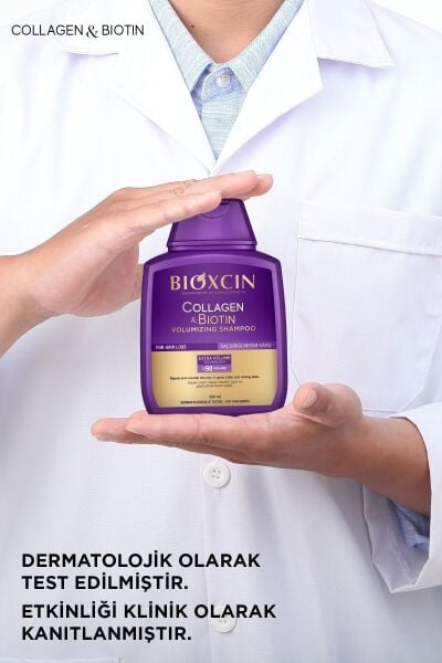 Bioxcin Collagen Ve Biotin Hacim Şampuanı 300 ml 2 li