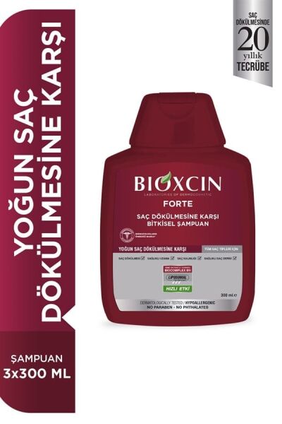 Bioxcin Forte Şampuan 300 ml 3 al 2 öde