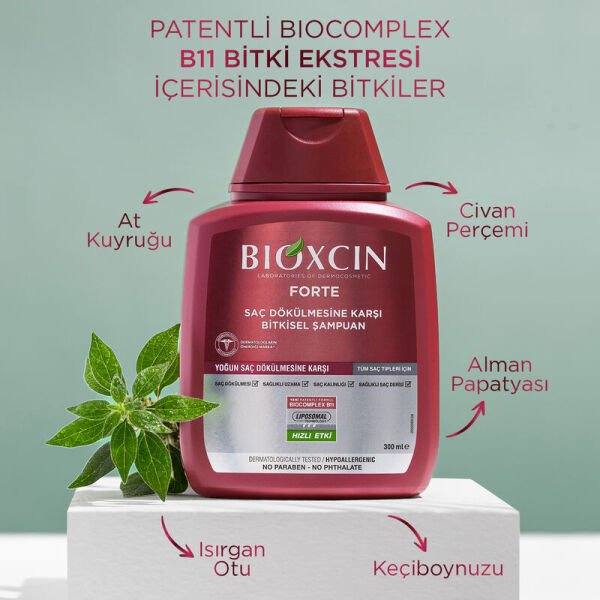 Bioxcin Forte Şampuan 300 ml 3 al 2 öde