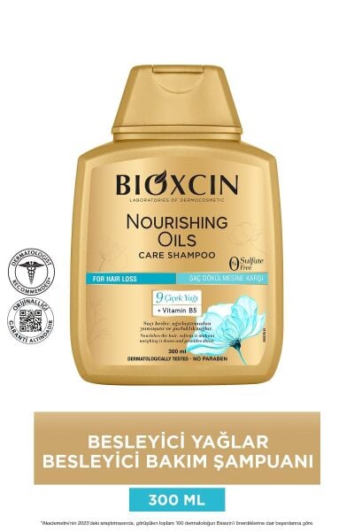 Bioxcin Şampuan 300 ml Besleyici Yağlar