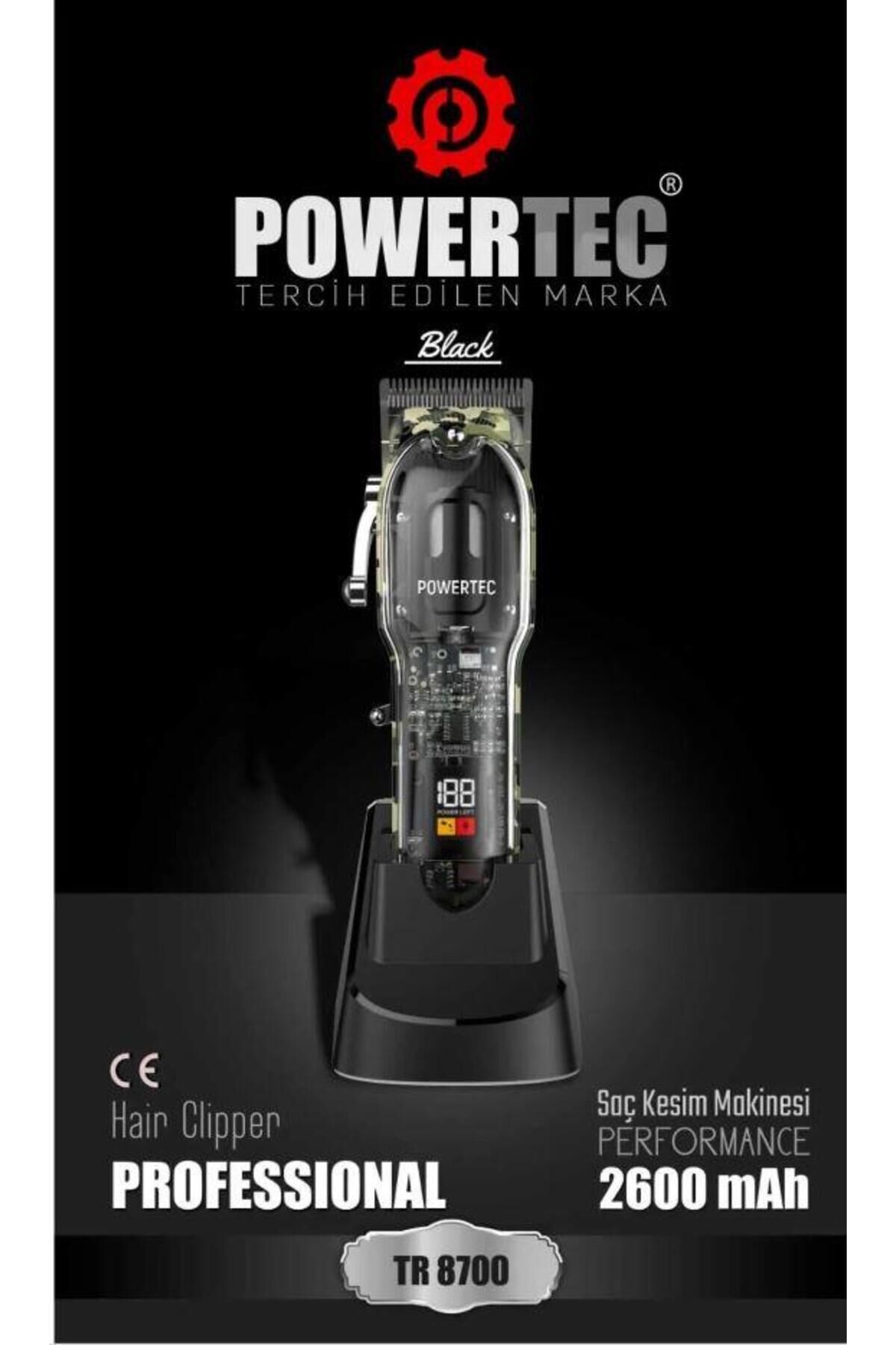 Powertec TR-8700 Traş Makinesi