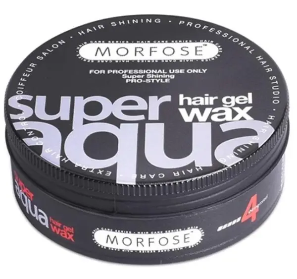 Morfose Ultra Aqua Jel Wax Black 50 ml