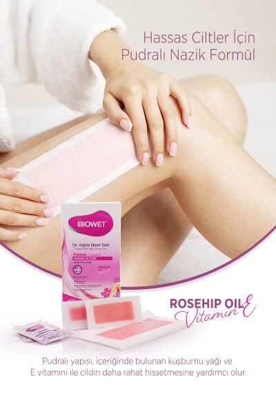 Biowet Sir Ağda Bant Seti Pudralı 41'li