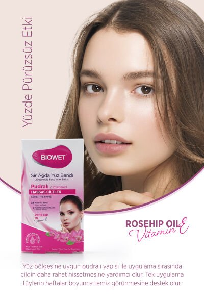 Biowet Pudralı Sir Ağda Yüz Bandı 27'li