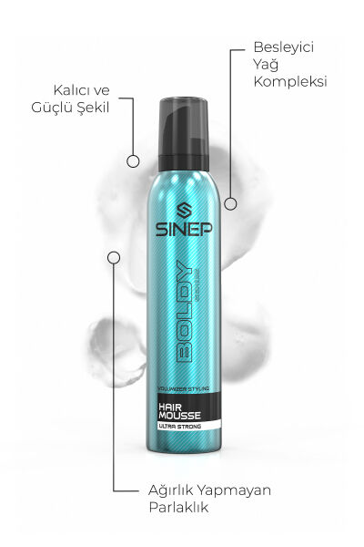 Sinep Ultra Sert Saç Köpüğü 300 ml