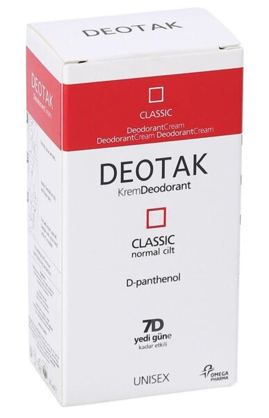 Deotak Krem Deodorant Classic 35 ml