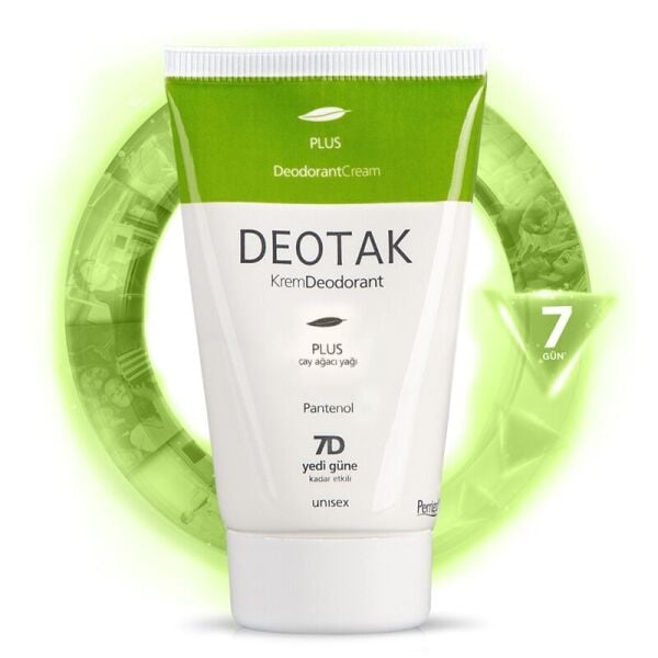 Deotak Krem Deodorant  Plus (Çay Ağacı Yağı ) 35 ml