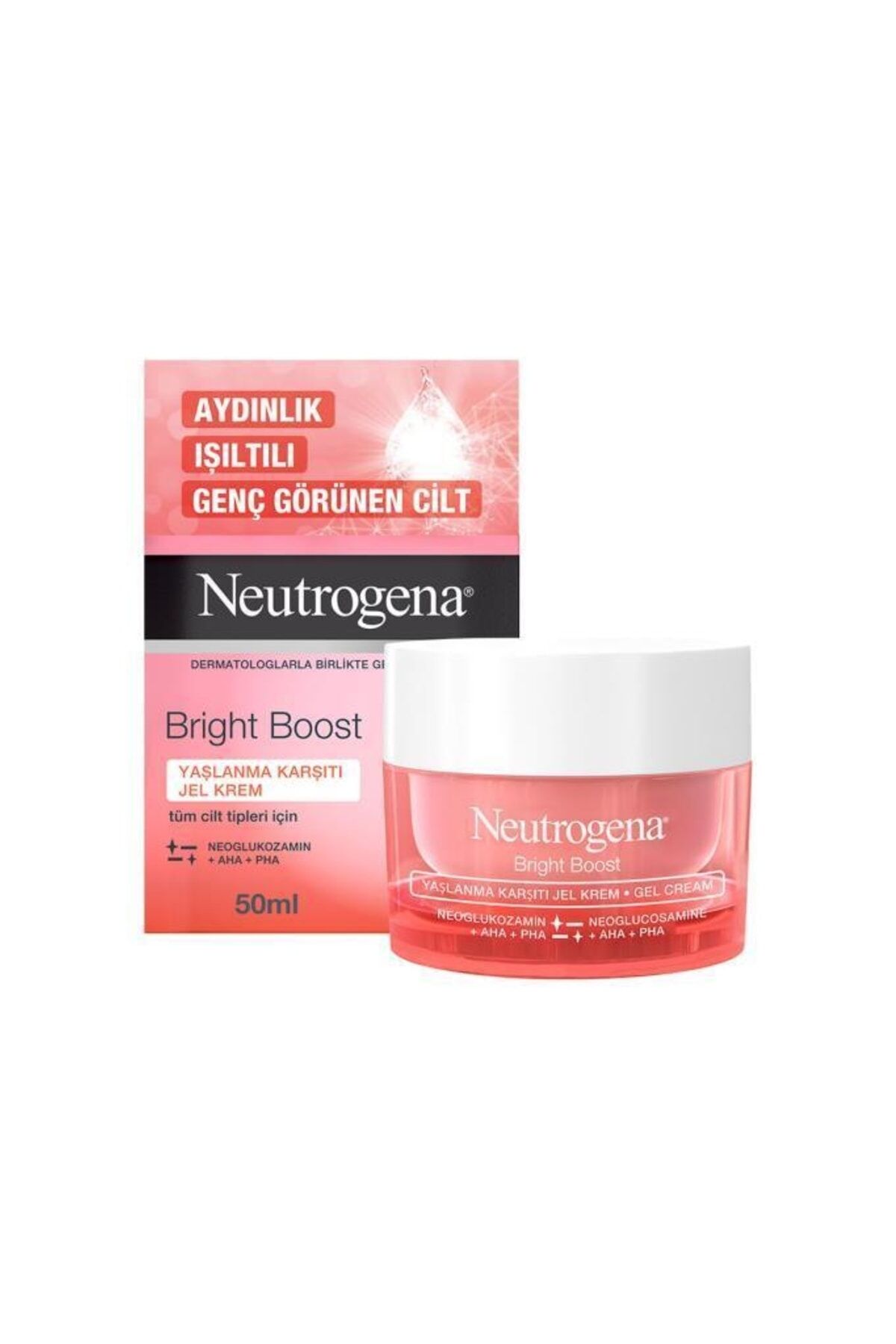 Neutrogena Bright Boost Yaşlanma Karşıtı Jel Krem 50 ml