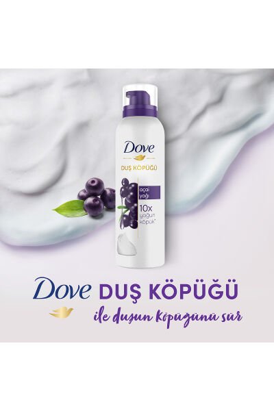 Dove Duş Köpüğü Açai Yağı Yoğun Köpük 200 ml