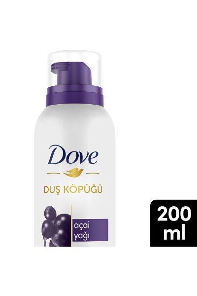 Dove Duş Köpüğü Açai Yağı Yoğun Köpük 200 ml