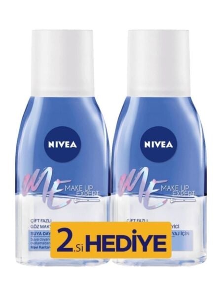 Nivea Çift Etkili Göz Makyaj Temizleyici 125 ml 2'li Paket