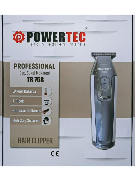 Powertec TR-758 Traş Makinesi