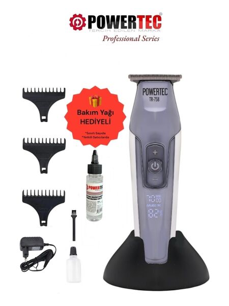 Powertec TR-758 Traş Makinesi