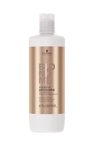 Schwarzkopf BLONDME Premium Developer Yağ Bazlı Oksidan 1000ml | 20vol - %6