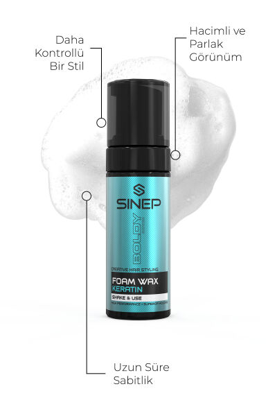 Sinep Keratin Köpük Wax 150 ml