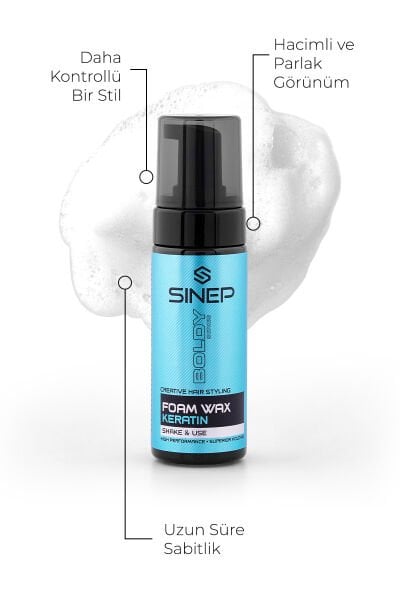 Sinep Keratin Köpük Wax 150 ml