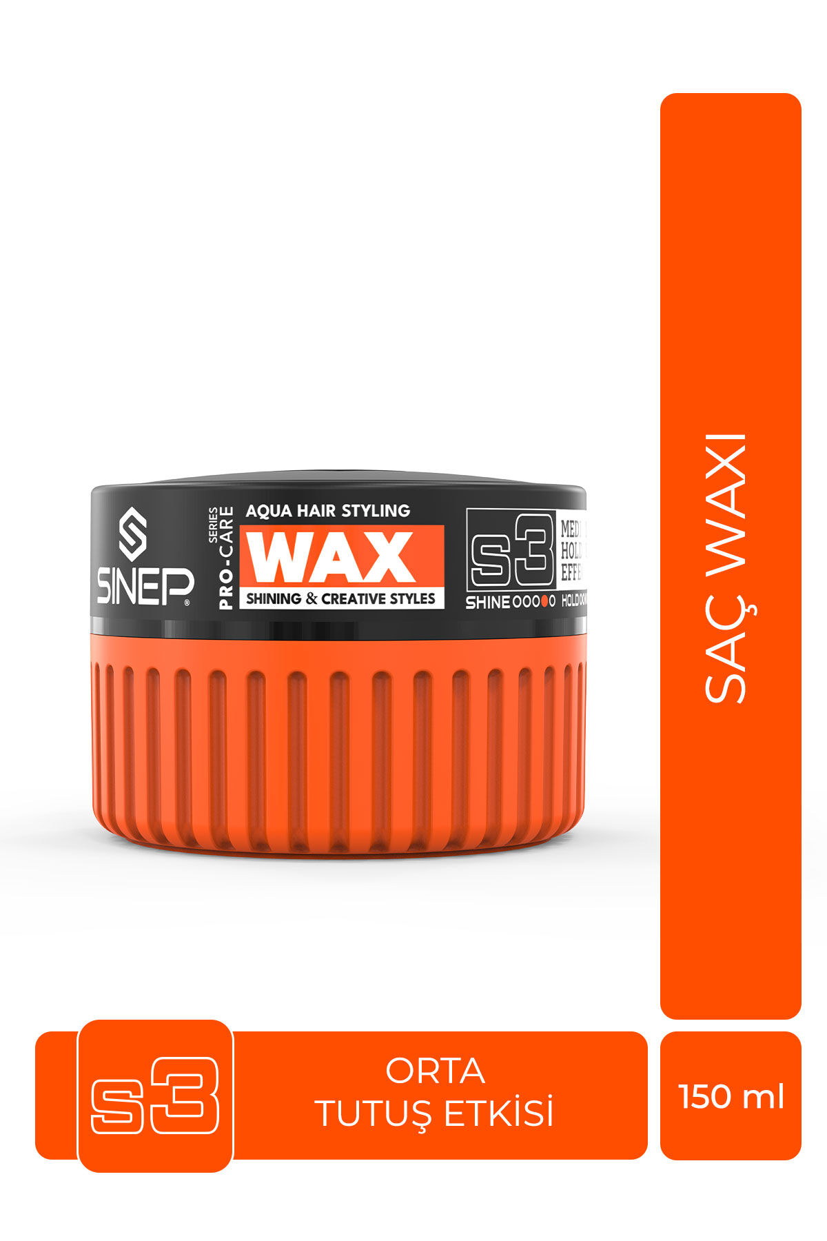 Sinep Wax S3 Orange 150 ml