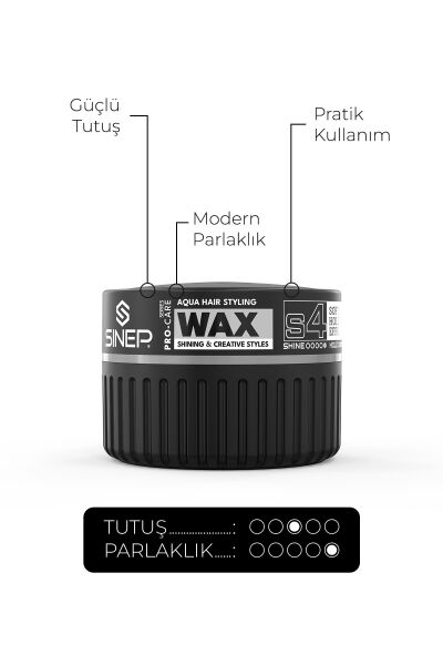 Sinep Wax S4 Black 150 ml