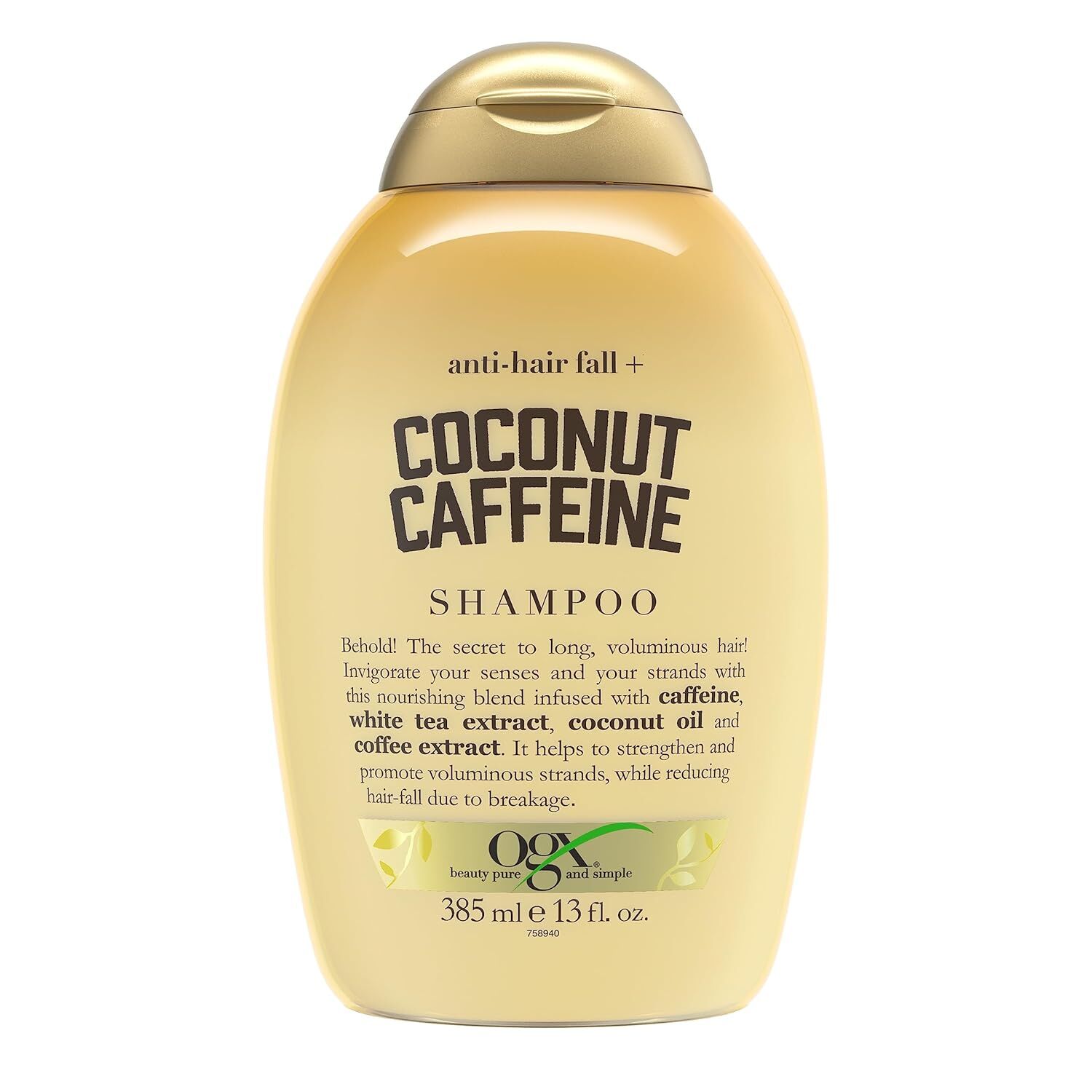 OGX Coconut Caffein Saç Kremi 385 ml