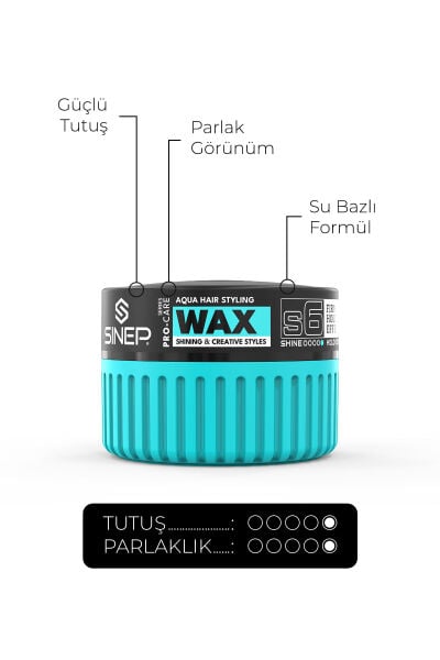 Sinep Wax S6 Boldy Turquoise 150 ml