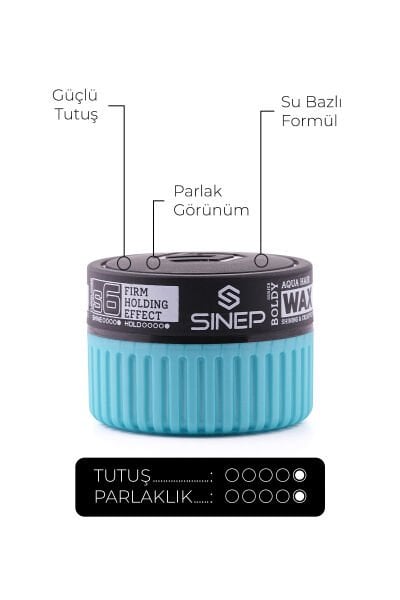 Sinep Wax S6 Boldy Turquoise 150 ml