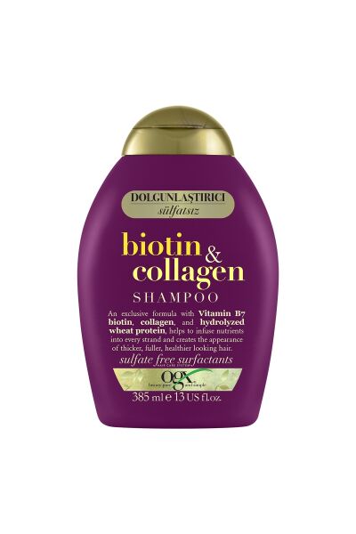 OGX Biotin & Collagen Şampuan 385 ml