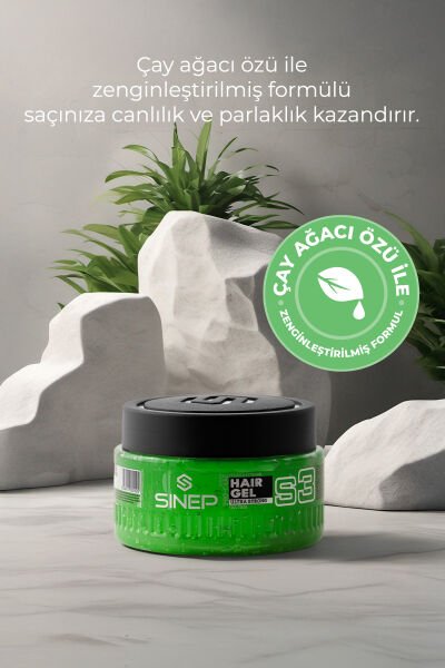 Sinep Ultra Sert Saç Şekillendirici Jöle 300 ml