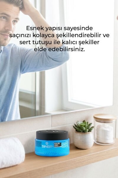 Sinep Ekstra Sert Saç Şekillendirici Jöle 300 ml