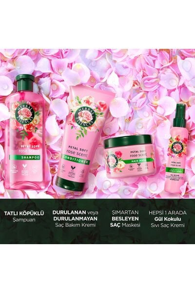 Herbal Essences Kadifemsi Yumuşaklık Gül Kokulu Sıvı Saç Kremi 145ml