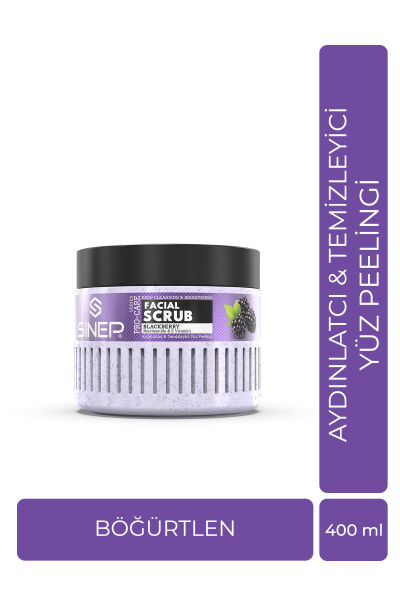 Sinep Aydınlatıcı & Temizleyici Yüz Peelingi Böğürtlen 400 ml
