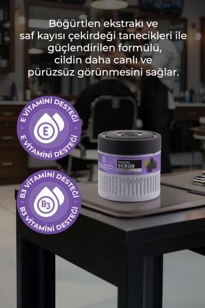 Sinep Aydınlatıcı & Temizleyici Yüz Peelingi Böğürtlen 400 ml