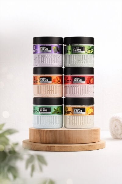 Sinep Aydınlatıcı & Temizleyici Yüz Peelingi Kayısı 400 ml