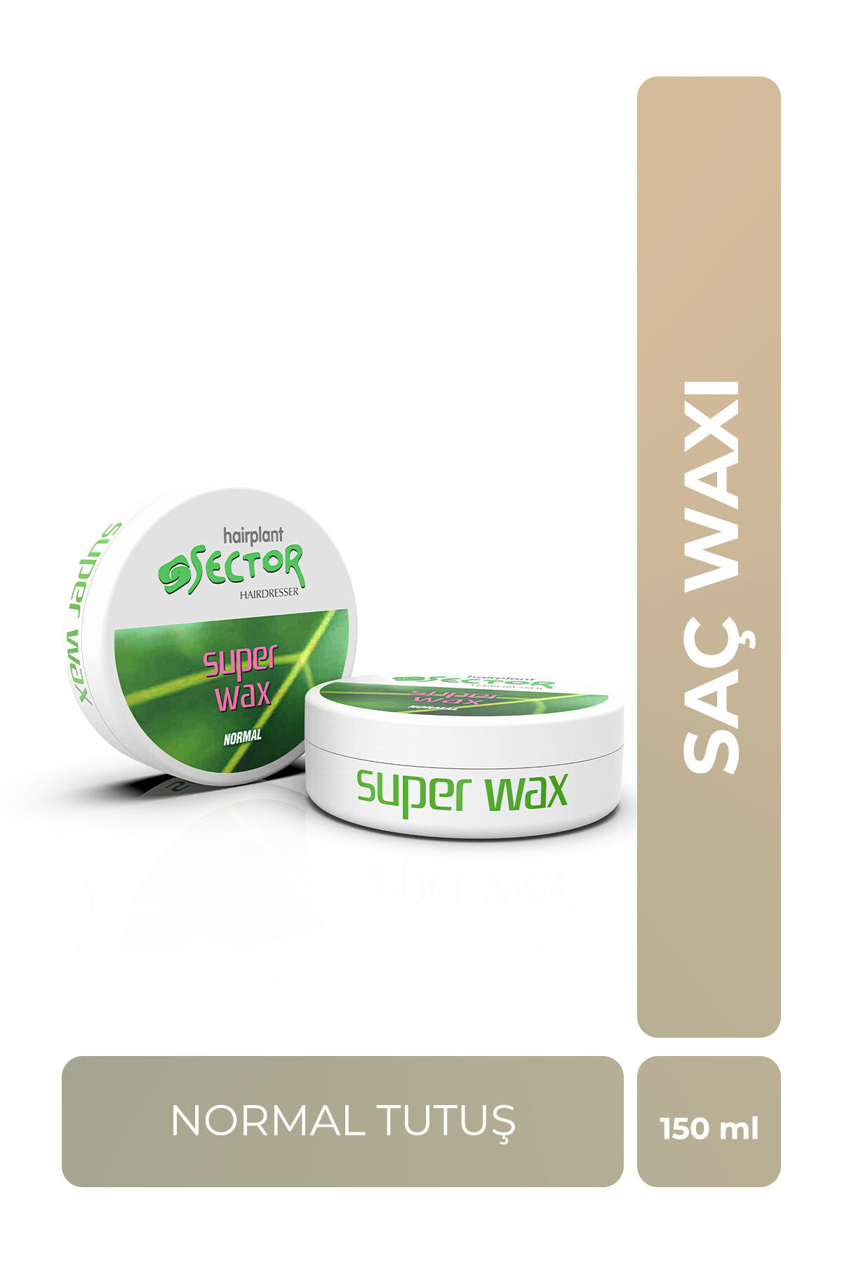 Sector Hairplant Normal Süper Wax Yeşil 150 ml
