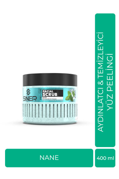 Sinep Aydınlatıcı & Temizleyici Yüz Peelingi Nane 400 ml