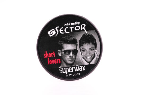Sector Hairmate Wet Look Süper Wax Siyah 150 ml