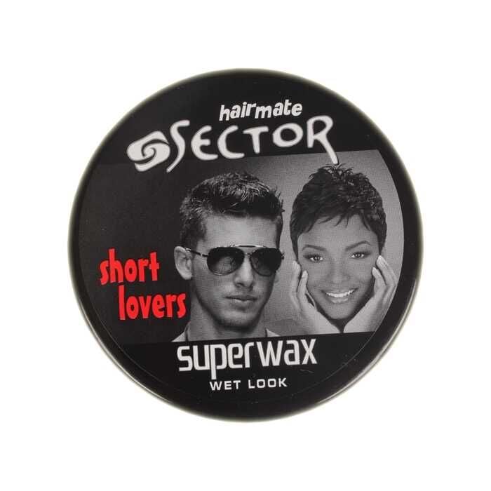 Sector Hairmate Wet Look Süper Wax Siyah 150 ml