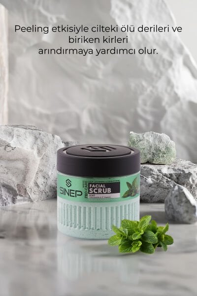 Sinep Aydınlatıcı & Temizleyici Yüz Peelingi Nane 400 ml