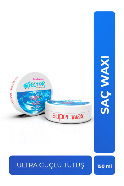 Sector Ultra Güçlü Tutuş Wax Mavi 150 ml