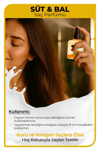 Morfose Süt Bal Saç Parfümü 100 ml