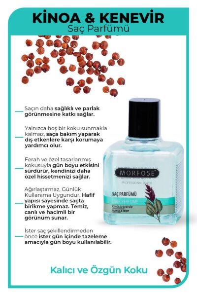 Morfose Kinoa Kenevir Saç Parfümü 100 ml