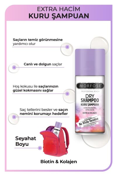 Morfose Ekstra Hacim Kuru Şampuan 90 ml