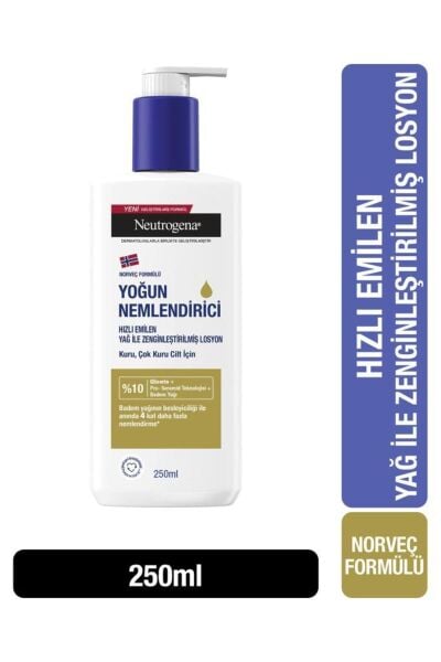Neutrogena Yağ ile Zenginleştirilmiş Losyonu 250 ml