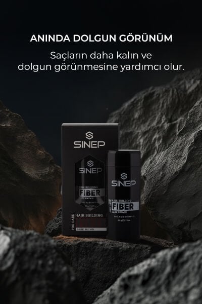 Sinep Saç Dolgunlaştırcı Topik Koyu Kahverengi 50g