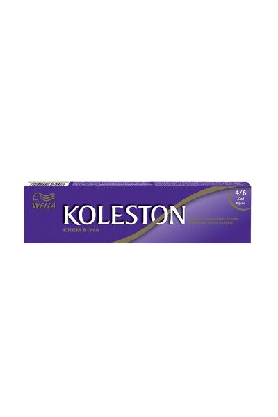 KOLESTON SAÇ BOYASI TÜP 4/6 KIZIL VİYOLE